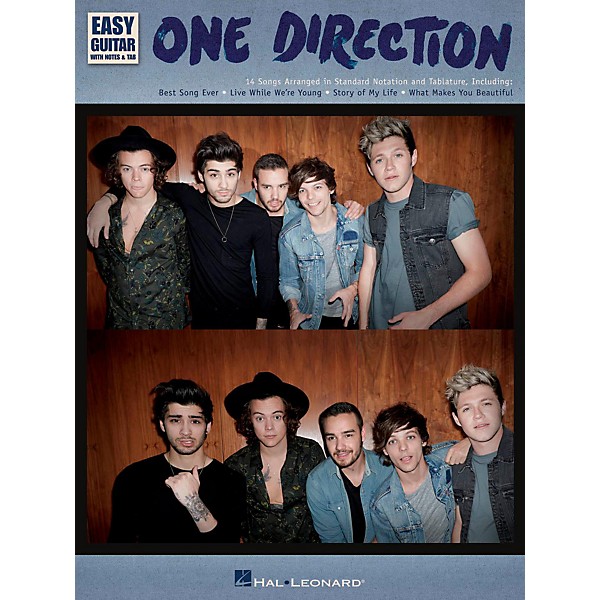 Hal Leonard One Direction - Easy Guitar With Tab