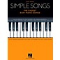 Hal Leonard Simple Songs - The Easiest Easy Piano Songs thumbnail