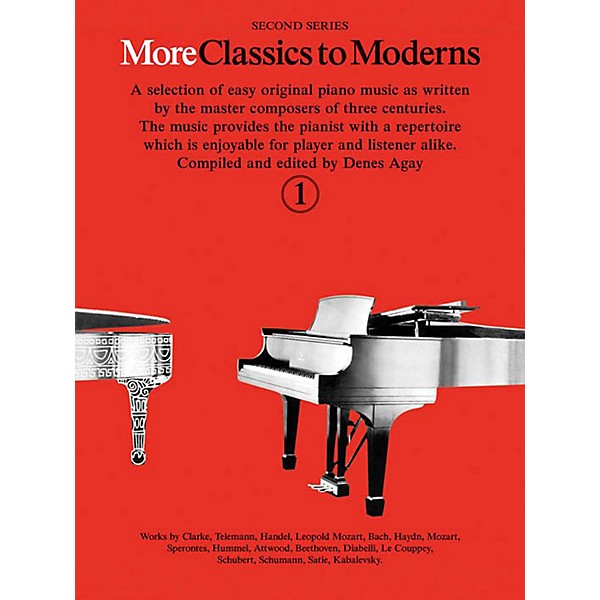 Music Sales More Classics To Moderns - Second Series Book 1