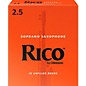 Rico Soprano Saxophone Reeds, Box of 10 2.5 thumbnail
