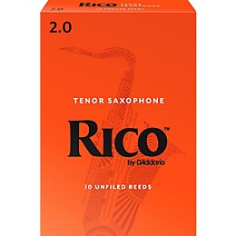 Rico Tenor Saxophone Reeds, Box of 10 Strength 2