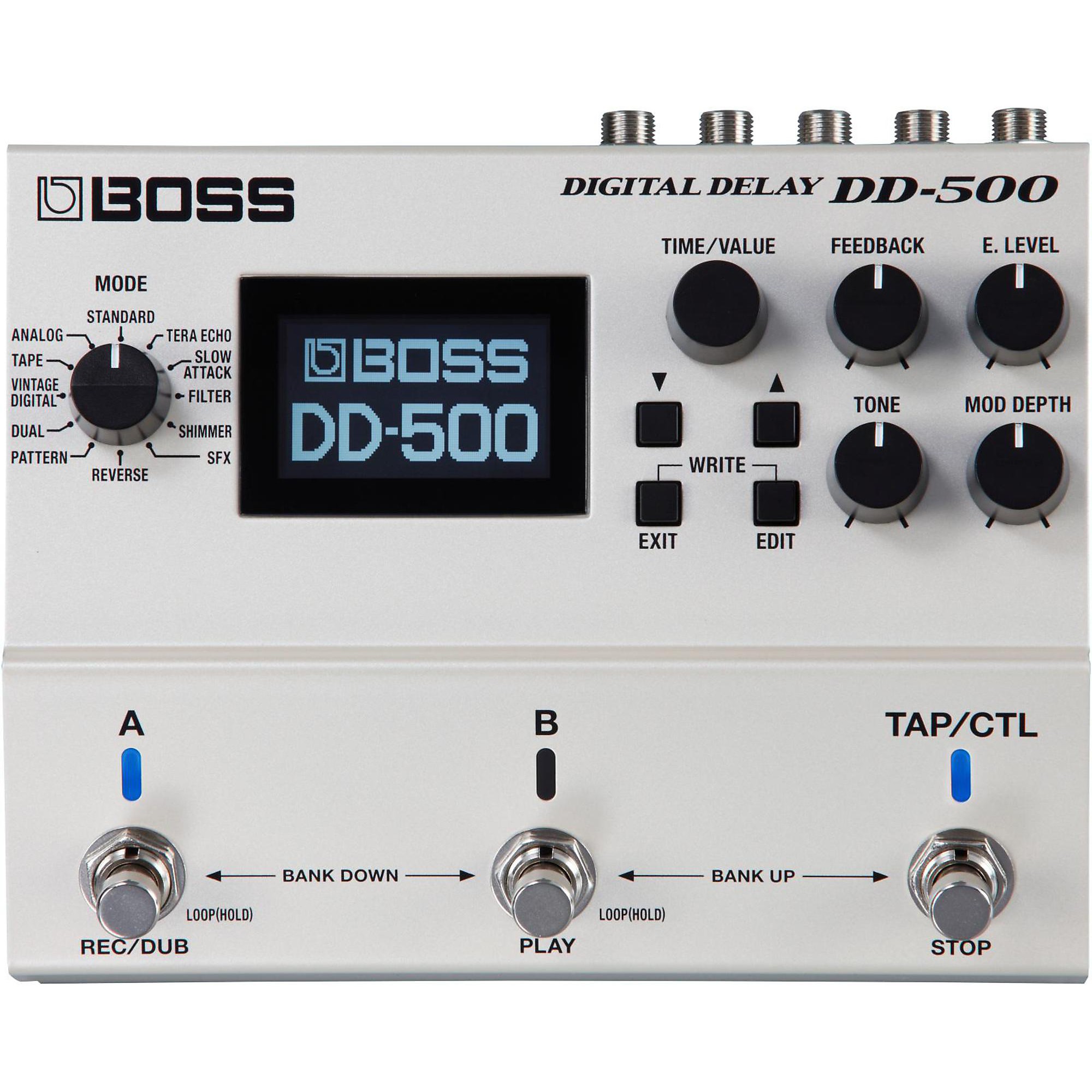 BOSS DD-500 Digital Delay Guitar Effects Pedal | Guitar Center
