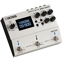 Open Box BOSS DD-500 Digital Delay Guitar Effects Pedal Level 1