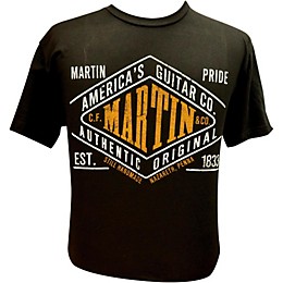 Martin Pride Authentic T-Shirt Black X-Large