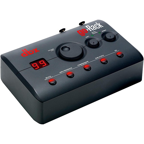 Open Box dbx goRack Performance Processor | Guitar Center