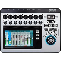 QSC TouchMix-8 Compact Digital Mixer With Rackmount Kit and Case