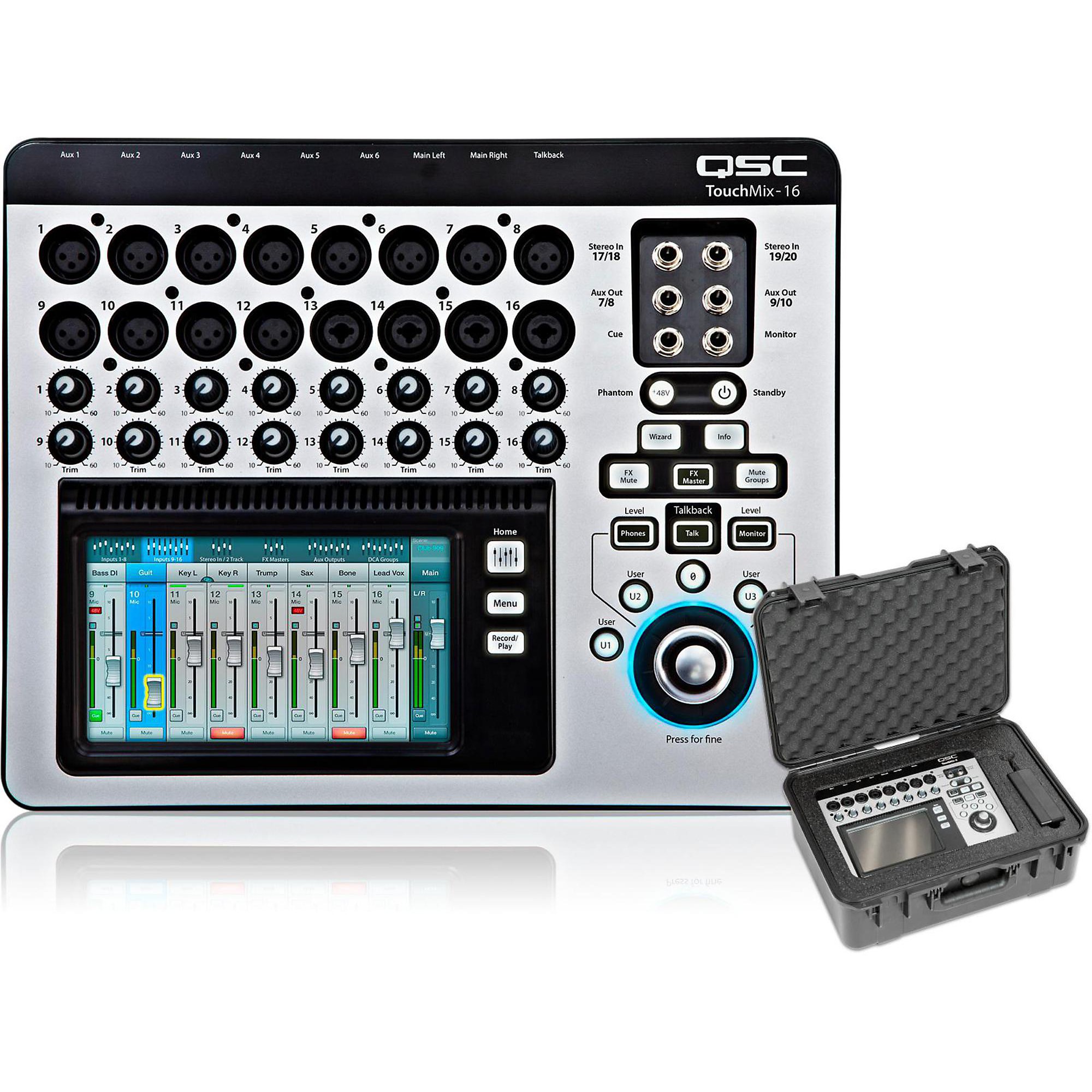 QSC TouchMix-16 Compact Digital Mixer – Kraft Music