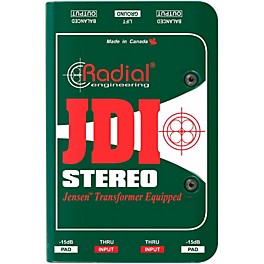 Radial Engineering JDI Stereo Passive Direct Box