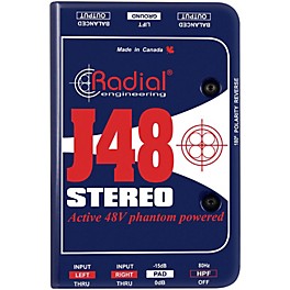 Radial Engineering J48 Stereo Active Direct Box