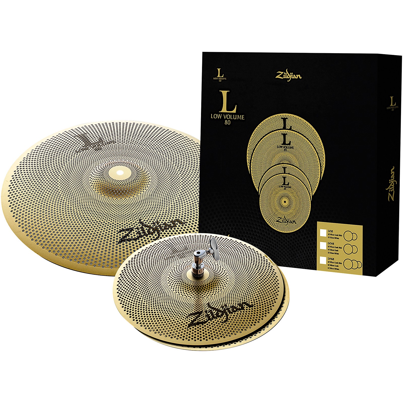 Zildjian low store volume cymbal pack