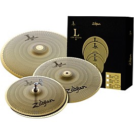 Zildjian L80 Series LV468 Low Volume Cymbal Pack With Free 16" Crash