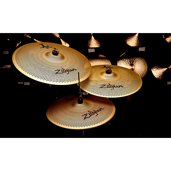 Zildjian L80 Series LV468 Low Volume Cymbal Pack With Free 16 