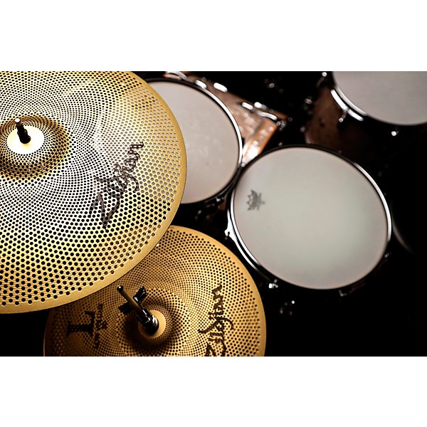 Zildjian L80 Series LV468 Low Volume Cymbal Pack With Free 16" Crash