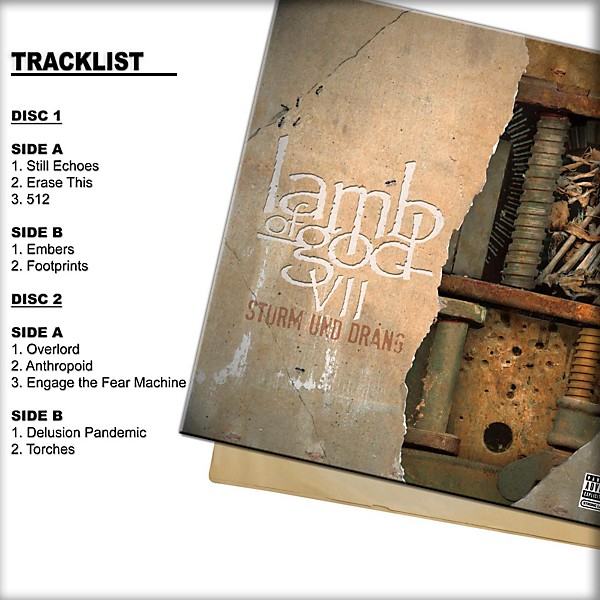 Clearance Lamb of God - VII: Sturm Und Drang Vinyl LP