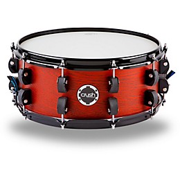 Crush Drums & Percussion Crush Chameleon Ash Snare Drum 14x6 Inch Trans Satin Red