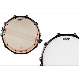 Crush Drums & Percussion Crush Chameleon Ash Snare Drum 14x6 Inch Trans Satin Red