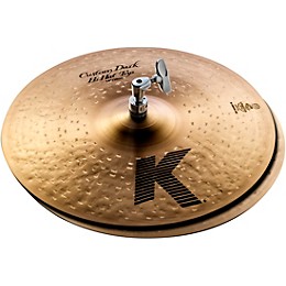 Zildjian K Custom Dark Cymbal Pack With Free 18" Crash