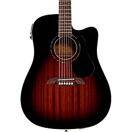 Alvarez Regent RD266CE Dreadnought Cutaway Acoustic-Electric Guitar Vintage Sunburst