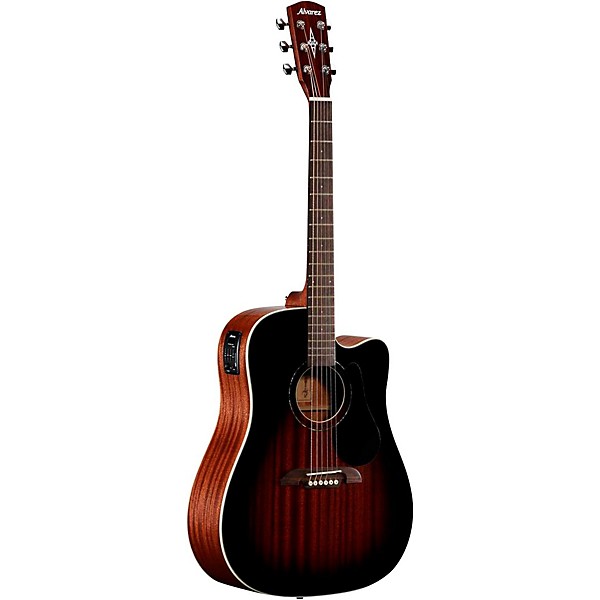 Alvarez Regent RD266CE Dreadnought Cutaway Acoustic-Electric Guitar Vintage Sunburst