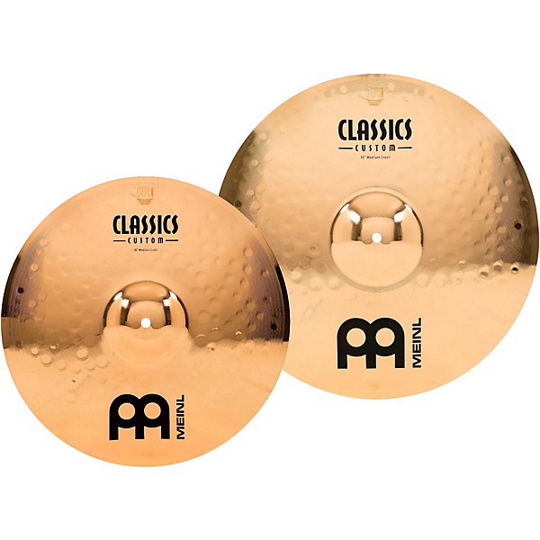 MEINL Classics Custom Double Bonus Pack Cymbal Box Set With Free 10" Splash and 16" Trash Crash