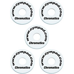 Cympad Chromatics Foam Cymbal Washer 5-Piece Crash Set White