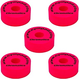 Cympad Chromatics Foam Cymbal Washer 5-Piece Crash Set Red