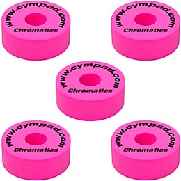 Cympad Chromatics Foam Cymbal Washer 5-Piece Crash Set Pink