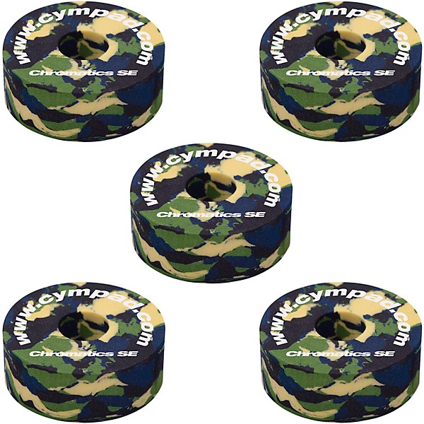 Cympad Chromatics Foam Cymbal Washer 5-Piece Crash Set Camouflage