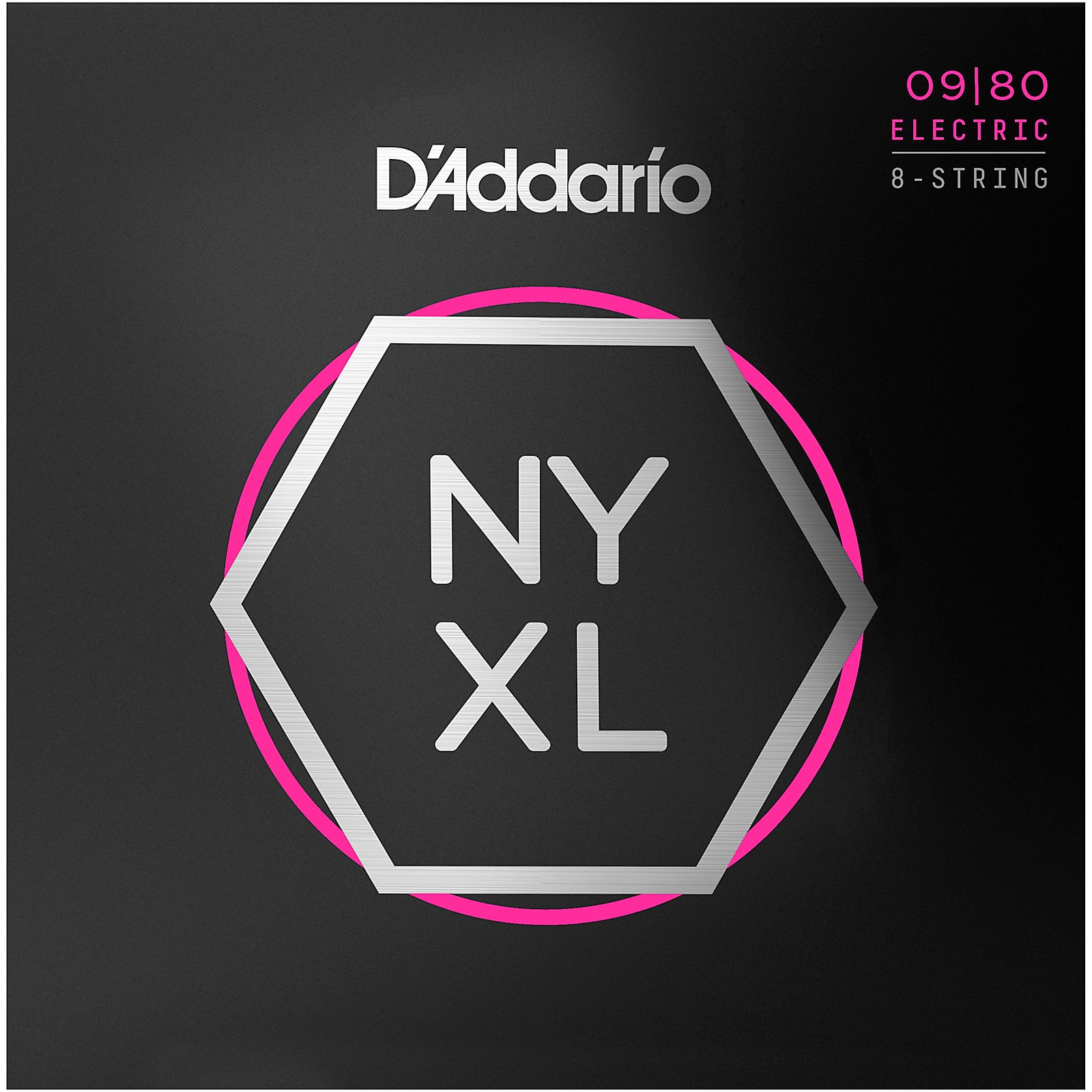 D'Addario NYXL0980 8-String Super Light Nickel Wound Electric 