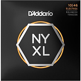 D'Addario NYXL1046BT Balanced Tension Nickel Wound Electric Guitar Strings 10-46