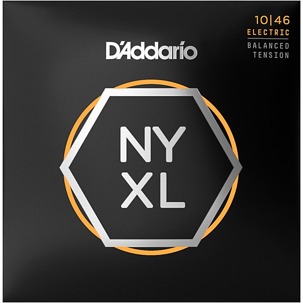 D'Addario NYXL1046BT Balanced Tension Nickel Wound Electric Guitar Strings 10-46