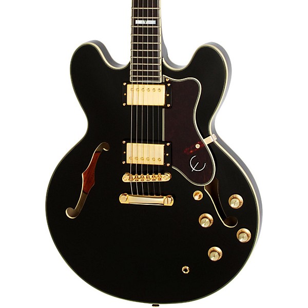 Epiphone Sheraton-II Pro Semi-Hollow Electric Guitar Ebony