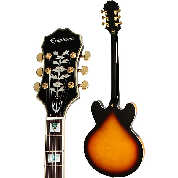 Open Box Epiphone Sheraton-II PRO Electric Guitar Level 2 Vintage Sunburst 190839379375