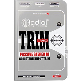 Radial Engineering Trim-Two Passive DI for AV with Level Control