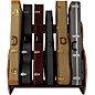 A&S Crafted Products Studio Deluxe Guitar Case Rack Walnut Finish Short Size (5-7 Cases) thumbnail