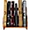 A&S Crafted Products Studio Deluxe Guit... A&S Crafted Products Studio Deluxe Guitar Case Rack Red Oak Short Size (5-7 Cases)