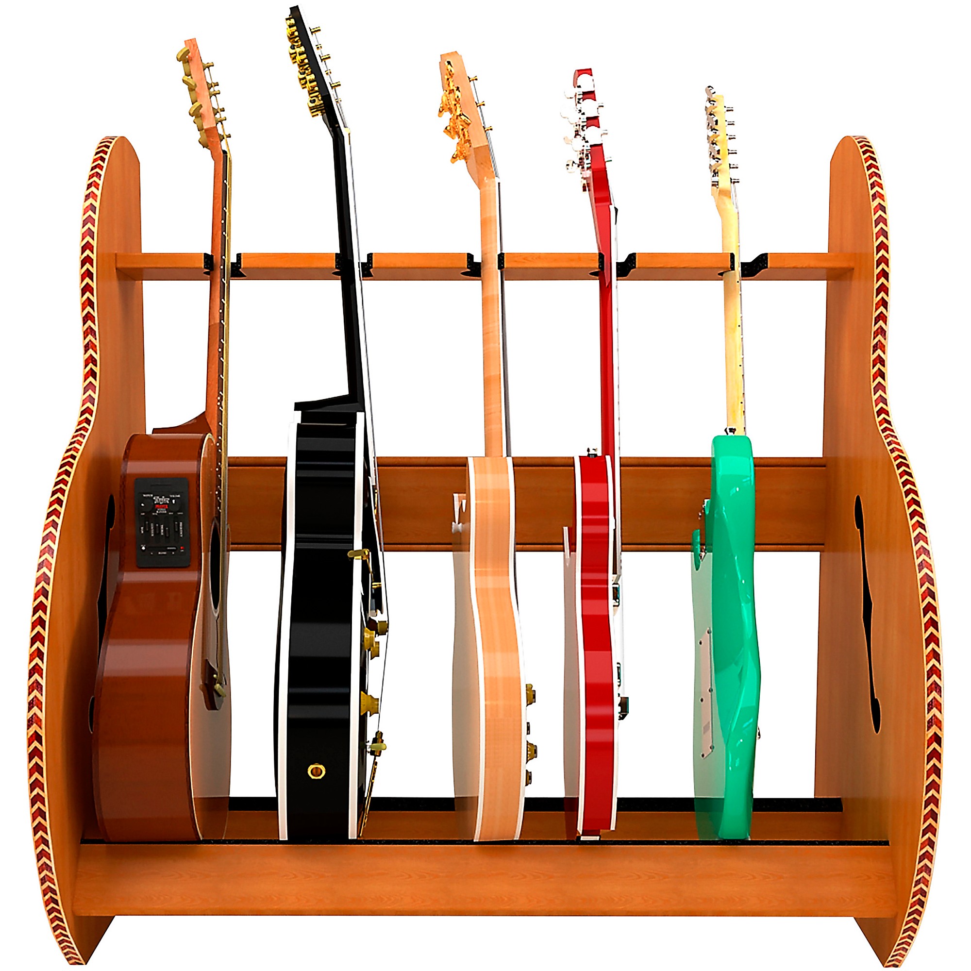 A&S Crafted Products Carousel Deluxe Multi Guitar Stand