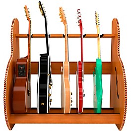 A&S Crafted Products Session Deluxe Guitar... A&S Crafted Products Session Deluxe Guitar Stand Red Oak Short Size (5-7 Cases)