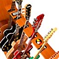 A&S Crafted Products Session Deluxe Guitar Stand Red Oak Short Size (5-7 Cases)