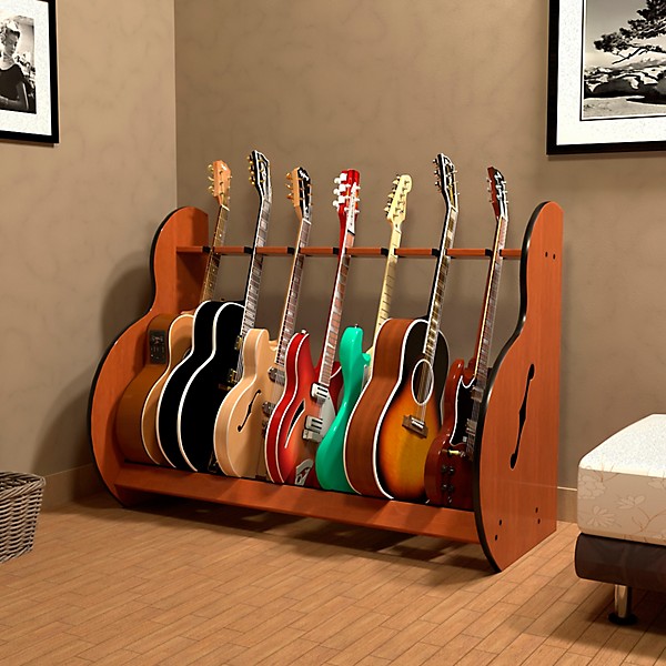 A&S Crafted Products Session Standard Guitar Stand Full Size (7-9 Cases)