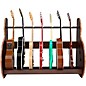 A&S Crafted Products Session Deluxe Multiple Guitar Stand Walnut Finish Full Size (7-9 Cases) thumbnail