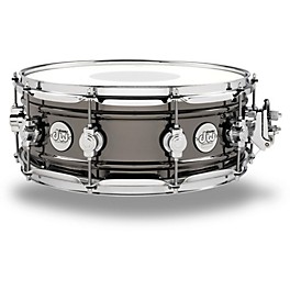 DW Design Series Black Nickel Over Brass Snare Drum 14x6.5... DW Design Series Black Nickel Over Brass Snare Drum 14x5.5 Inch