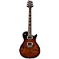 PRS P245 Semi-Hollow Electric Guitar Black Gold Burst thumbnail