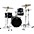 DW Design Series Mini-Pro 4-Piece Shell Pack W... DW Design Series Mini-Pro 4-Piece Shell Pack With 16" Bass Drum Satin Black