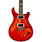 PRS McCarty Carved Flame Maple Top Bird Inlays Blood Orange