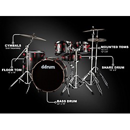 ddrum Hybrid 5-Piece Player Shell Pack