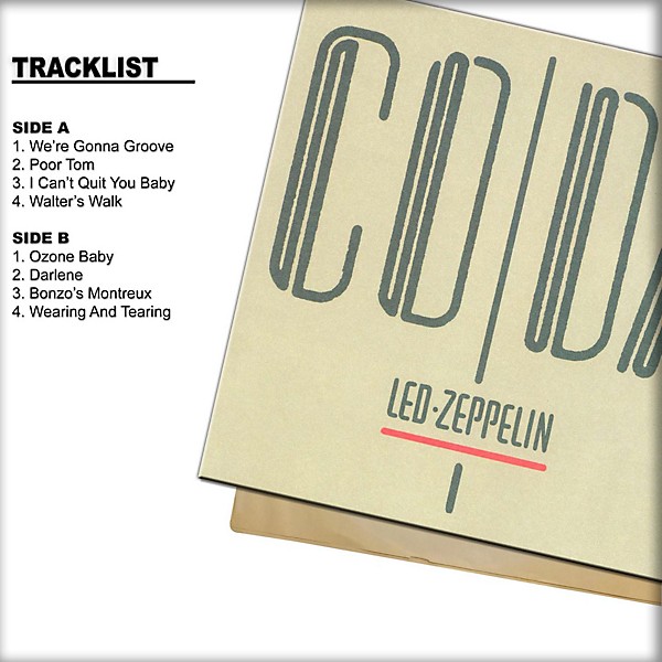 Clearance Led Zeppelin - Coda Vinyl LP