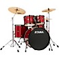 TAMA Imperialstar 5-Piece Drum Set with Black Nickel Hardware Candy Apple Mist thumbnail