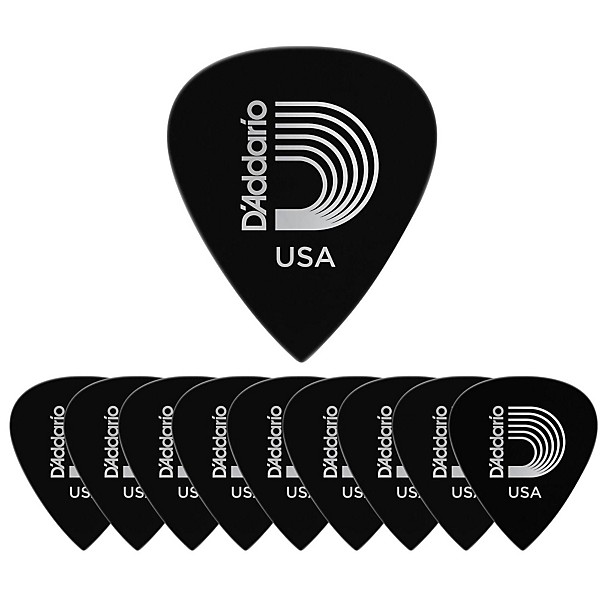 D'Addario Duralin Precision Extra Heavy Guitar Picks 10 Pack