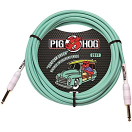 Pig Hog Instrument Cable 20 ft. Daphne Blue Pig Hog Instrument Cable 20 ft. Seafoam Green